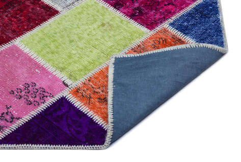 Apex Patchwork Unique Multi Naturel 26201 080 cm X 150 cm - 2