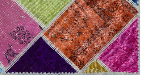 Apex Patchwork Unique Multi Naturel 26201 080 cm X 150 cm - 4