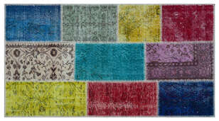 Apex Patchwork Unique Multi Naturel 26216 080 cm X 150 cm (1)