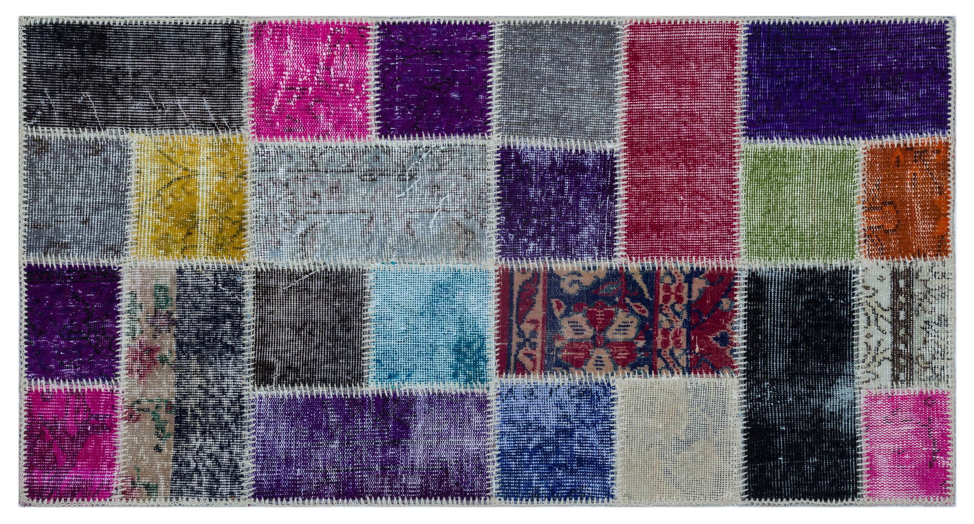 Apex Patchwork Unique Multi Naturel 26227 080 cm X 150 cm