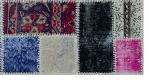 Apex Patchwork Unique Multi Naturel 26227 080 cm X 150 cm (4)