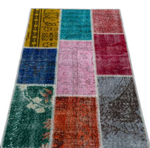 Apex Patchwork Unique Multi Naturel 26239 080 cm X 150 cm (3)