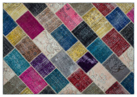 Apex Patchwork Unique Multi Naturel 26359 160 cm X 230 cm - 1
