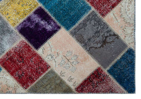 Apex Patchwork Unique Multi Naturel 26359 160 cm X 230 cm - 4