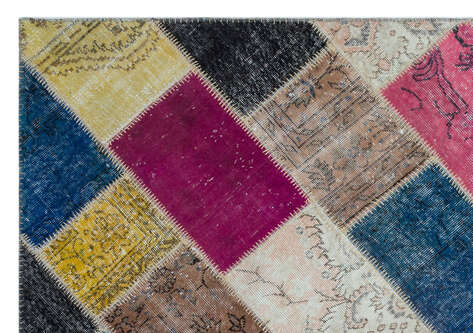 Apex Patchwork Unique Multi Naturel 26359 160 cm X 230 cm - 5