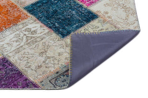 Apex Patchwork Unique Multi Naturel 26388 160 cm X 230 cm - 2