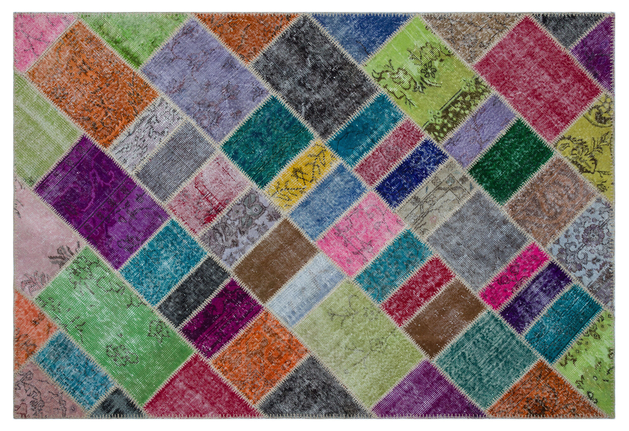 Apex Patchwork Unique Multi Naturel 26453 157 cm X 232 cm