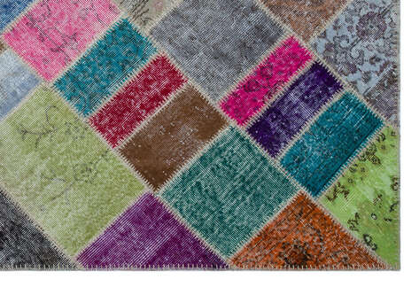Apex Patchwork Unique Multi Naturel 26453 157 cm X 232 cm - 4