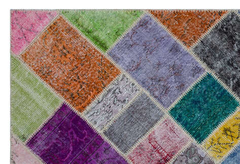 Apex Patchwork Unique Multi Naturel 26453 157 cm X 232 cm - 5