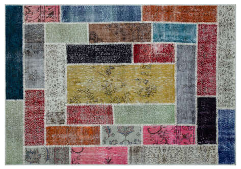 Apex Patchwork Unique Multi Naturel 26479 160 cm X 230 cm - 1
