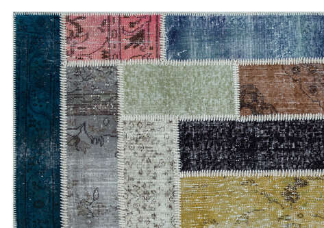 Apex Patchwork Unique Multi Naturel 26479 160 cm X 230 cm - 5