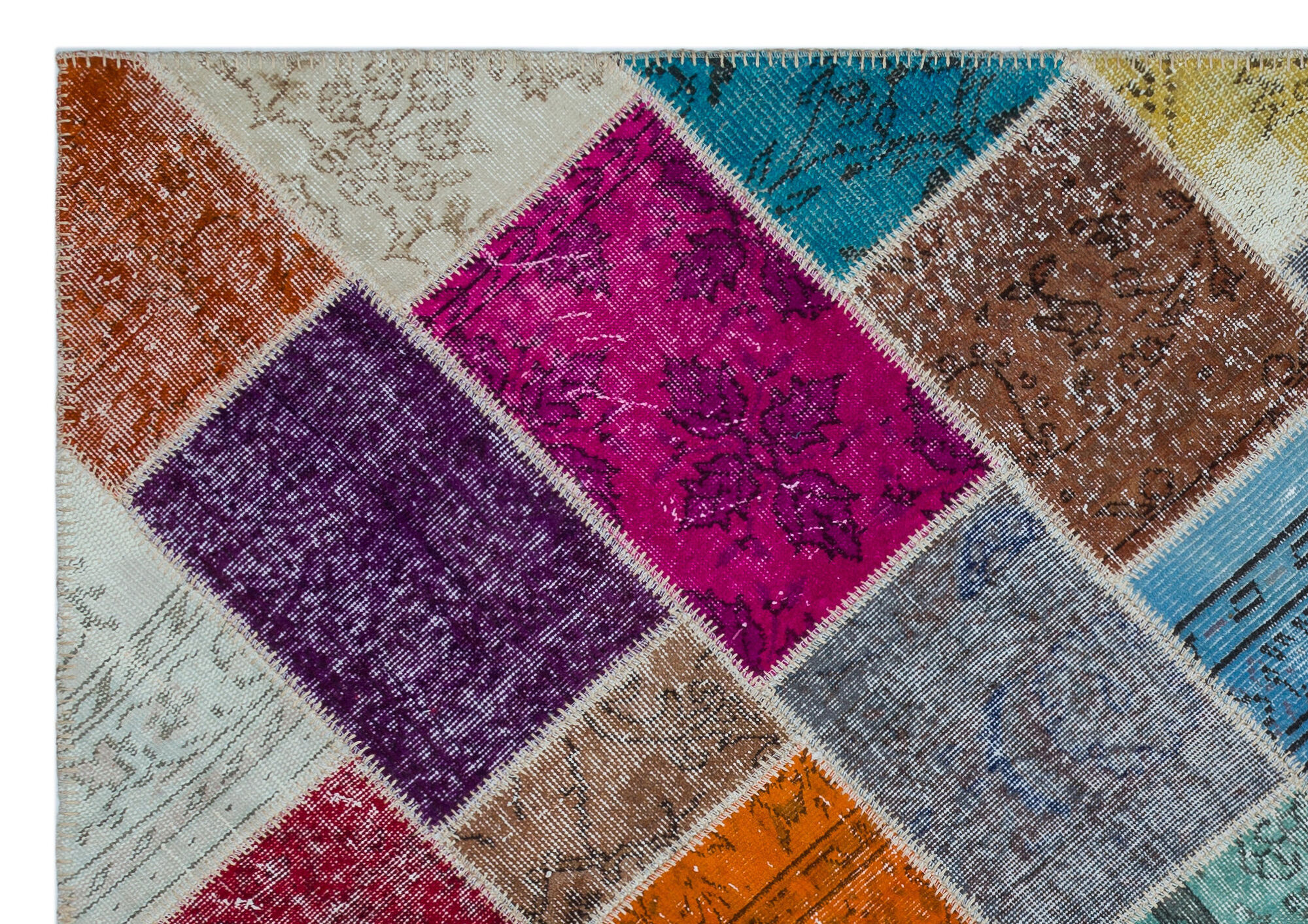 Apex Patchwork Unique Multi Naturel 26487 160 cm X 230 cm