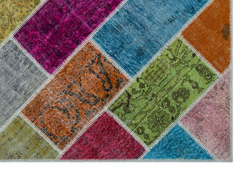 Apex Patchwork Unique Multi Naturel 26513 160 cm X 230 cm - 5