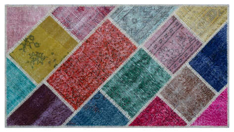 Apex Patchwork Unique Multi Naturel 26733 084 cm X 152 cm - 1