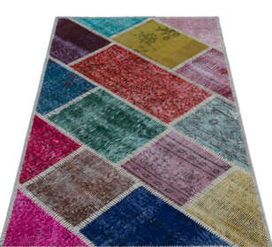 Apex Patchwork Unique Multi Naturel 26733 084 cm X 152 cm (3)