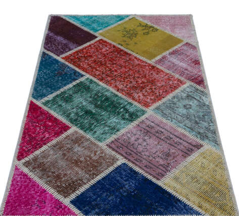 Apex Patchwork Unique Multi Naturel 26733 084 cm X 152 cm - 3