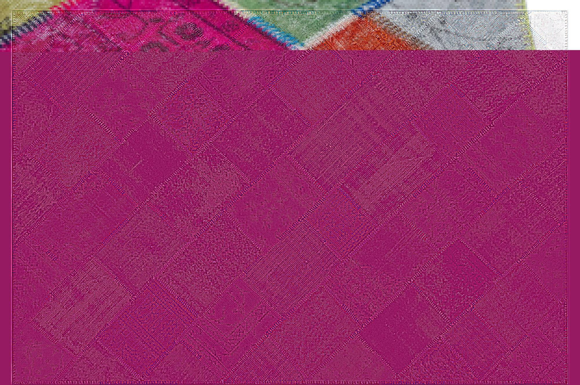 Apex Patchwork Unique Multi Naturel 26791 192 cm X 286 cm