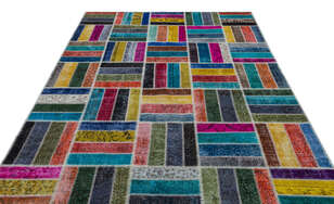 Apex Patchwork Unique Multi Naturel 26797 198 cm X 287 cm (3)