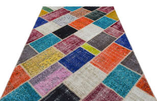 Apex Patchwork Unique Multi Naturel 29469 161 cm X 231 cm (3)
