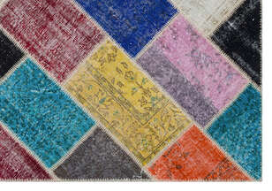 Apex Patchwork Unique Multi Naturel 29469 161 cm X 231 cm (4)