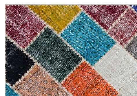 Apex Patchwork Unique Multi Naturel 29469 161 cm X 231 cm - 5