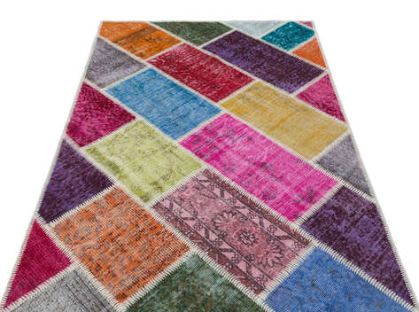 Apex Patchwork Unique Multi Naturel 31125 120 cm X 180 cm - 3