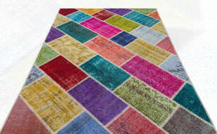 Apex Patchwork Unique Multi Naturel 31277 160 cm X 230 cm (2)