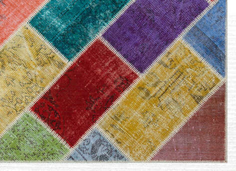 Apex Patchwork Unique Multi Naturel 31277 160 cm X 230 cm - 3