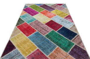 Apex Patchwork Unique Multi Naturel 31287 160 cm X 230 cm (3)