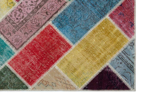 Apex Patchwork Unique Multi Naturel 31287 160 cm X 230 cm - 4