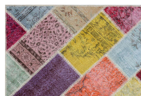 Apex Patchwork Unique Multi Naturel 31287 160 cm X 230 cm - 5