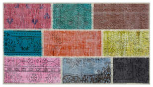 Apex Patchwork Unique Multi Naturel 31344 080 cm X 150 cm (1)