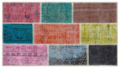 Apex Patchwork Unique Multi Naturel 31344 080 cm X 150 cm - 1