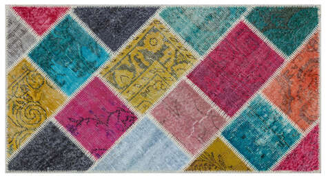 Apex Patchwork Unique Multi Naturel 31350 080 cm X 150 cm - 1