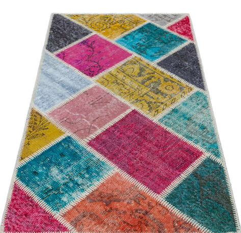 Apex Patchwork Unique Multi Naturel 31350 080 cm X 150 cm - 3