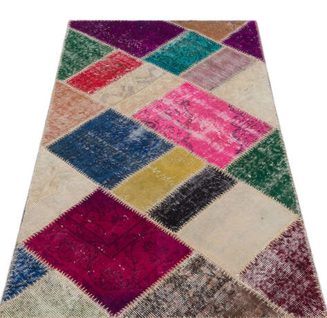Apex Patchwork Unique Multi Naturel 31364 080 cm X 150 cm - 3