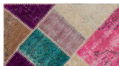 Apex Patchwork Unique Multi Naturel 31364 080 cm X 150 cm - 5