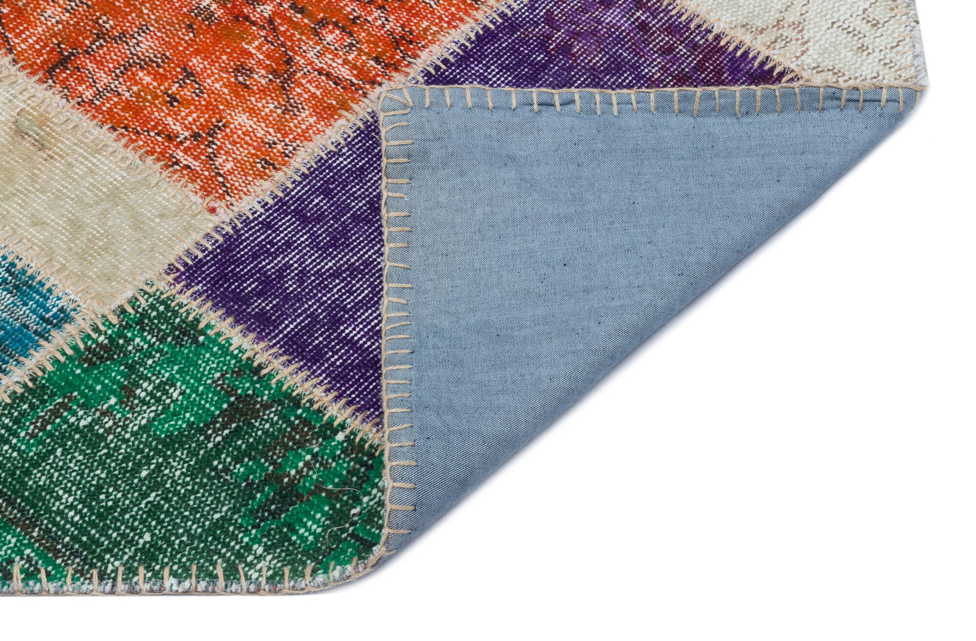 Apex Patchwork Unique Multi Naturel 31366 080 cm X 150 cm