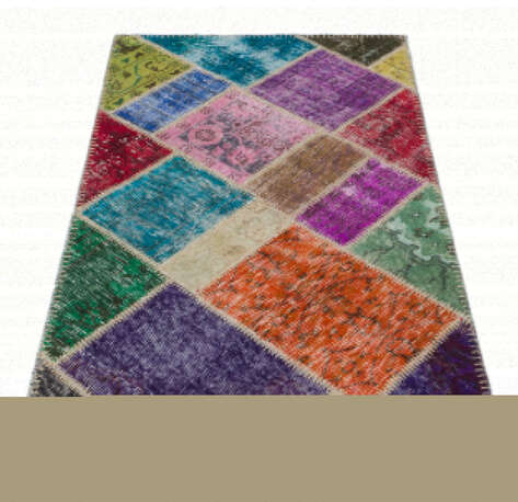 Apex Patchwork Unique Multi Naturel 31366 080 cm X 150 cm - 2