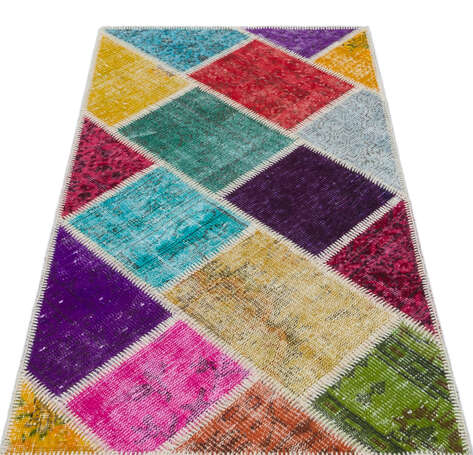 Apex Patchwork Unique Multi Naturel 31375 080 cm X 150 cm - 1
