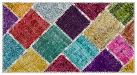 Apex Patchwork Unique Multi Naturel 31375 080 cm X 150 cm - 4
