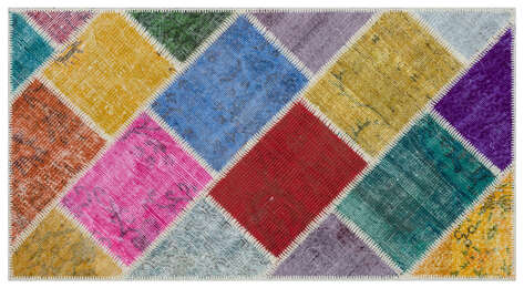 Apex Patchwork Unique Multi Naturel 31376 080 cm X 150 cm - 1