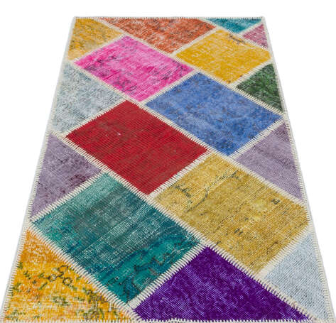 Apex Patchwork Unique Multi Naturel 31376 080 cm X 150 cm - 3