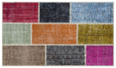 Apex Patchwork Unique Multi Naturel 31379 080 cm X 150 cm - 1