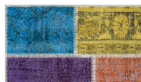 Apex Patchwork Unique Multi Naturel 31380 080 cm X 150 cm - 2