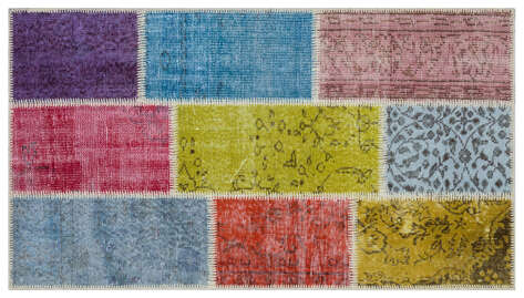 Apex Patchwork Unique Multi Naturel 31385 080 cm X 150 cm - 4