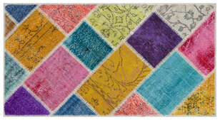 Apex Patchwork Unique Multi Naturel 31390 080 cm X 150 cm (1)