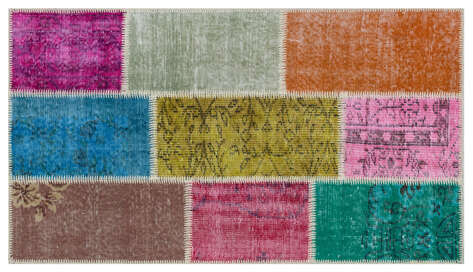Apex Patchwork Unique Multi Naturel 31400 080 cm X 150 cm - 2