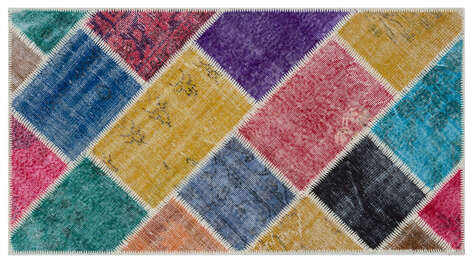 Apex Patchwork Unique Multi Naturel 31401 080 cm X 150 cm - 1
