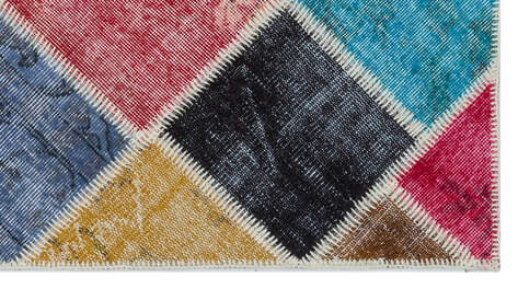 Apex Patchwork Unique Multi Naturel 31401 080 cm X 150 cm - 4